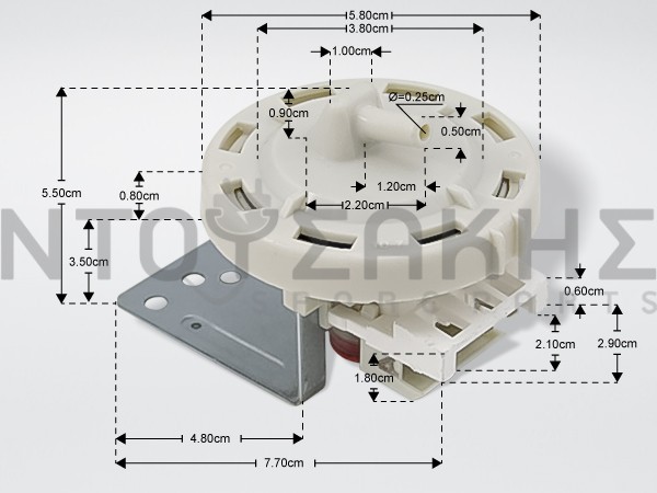 Εικόνα 1 για ΠΡΕΣΟΣΤΑΤΗΣ ΠΛΥΝΤΗΡΙΟY LG 6601ER1006F