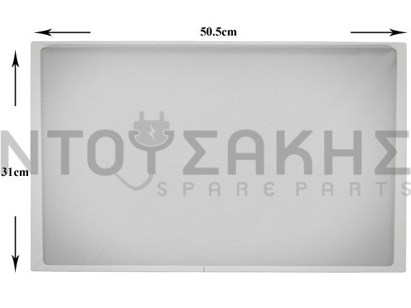 Εικόνα 1 για ΡΑΦΙ ΨΥΓΕΙΟΥ ΓΥΑΛΙΝΟ SIEMENS BOSCH 296260