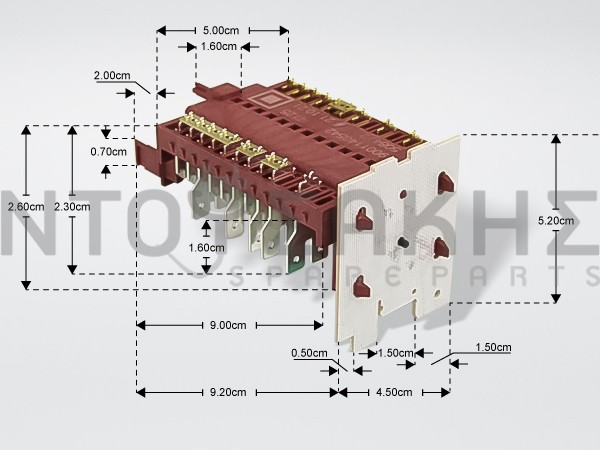 Εικόνα 2 για ΔΙΑΚΟΠΤΗΣ ΕΠΙΛΟΓΗΣ ΦΟΥΡΝΟΥ SIEMENS 10004395
