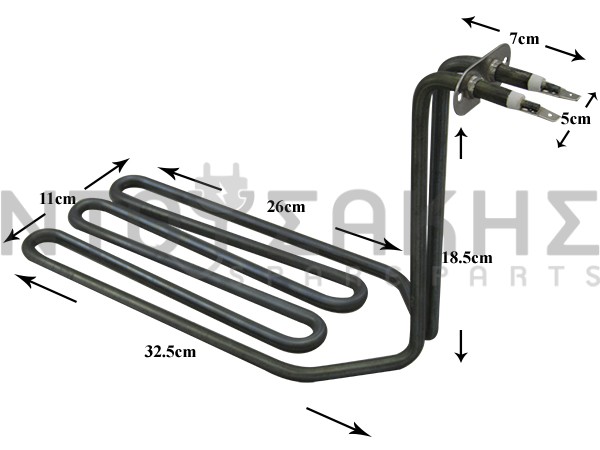 Εικόνα 1 για ΑΝΤΙΣΤΑΣΗ ΕΠΑΓ.ΦΡΥΤΕΖΑΣ 2500W 230V