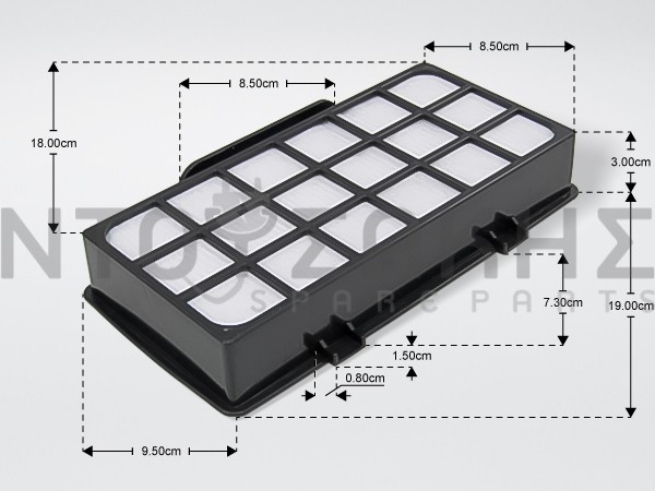 Εικόνα 1 για ΦΙΛΤΡΟ ΣΚΟΥΠΑΣ ROWENTA KIT ZR903701