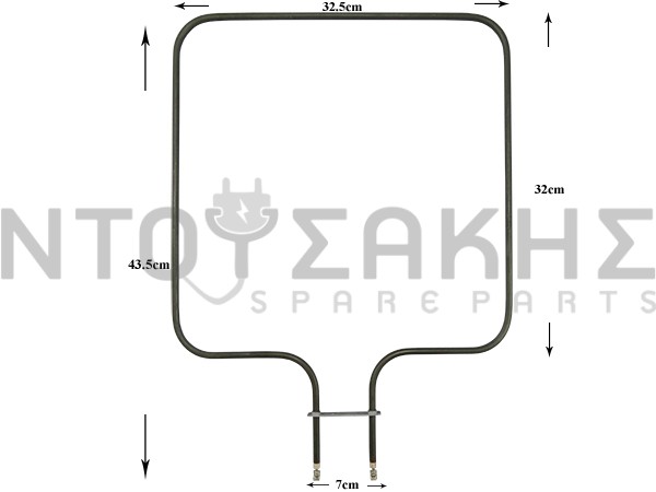 Εικόνα 1 για ΑΝΤΙΣΤΑΣΗ ΚΟΥΖΙΝΑΣ AEG ZANUSSI ELECTROLUX KΑΤΩ 1000W 230V 8072470027
