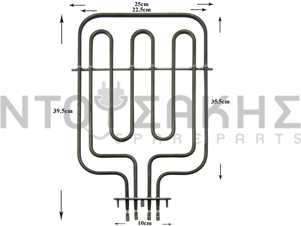 Εικόνα 1 για ΑΝΤΙΣΤΑΣΗ ΚΟΥΖΙΝΑΣ ΑΝΩ SMEG 2050W(650 W/1400W) 806890372