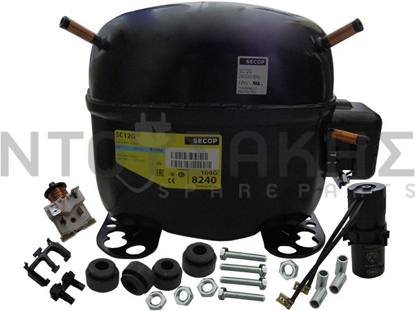 Εικόνα 1 για ΜΟΤΕΡ ΨΥΓΕΙΟY SECOP R134 1/3+ SC12G HLBP 12.87cc ΣΥΝΤΗΡΗΣΗΣ