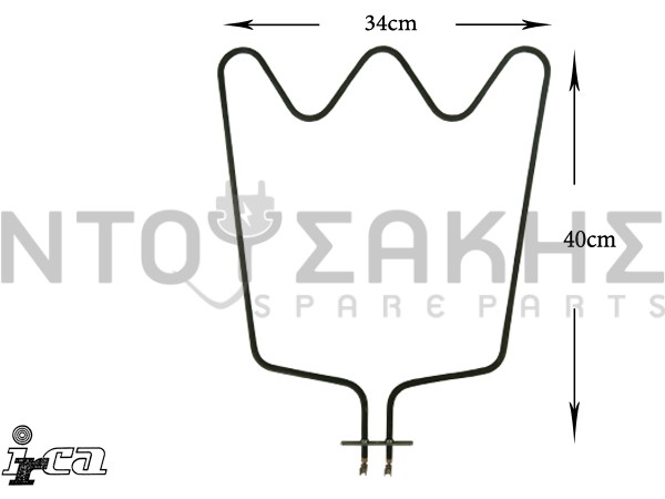 Εικόνα 1 για ΑΝΤΙΣΤΑΣΗ ΚΟΥΖΙΝΑΣ ΚΑΤΩ WHIRLPOOL 1150W 481225998421