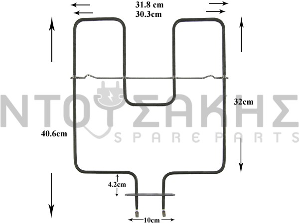 Εικόνα 1 για ΑΝΤΙΣΤΑΣΗ ΚΟΥΖΙΝΑΣ ΑΝΩ CANDY 1300W 42817768