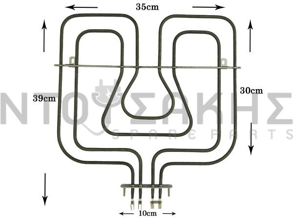 Εικόνα 1 για ΑΝΤΙΣΤΑΣΗ ΚΟΥΖΙΝΑΣ ΑΝΩ AEG ZANUSSI 800+1650W 3570411037