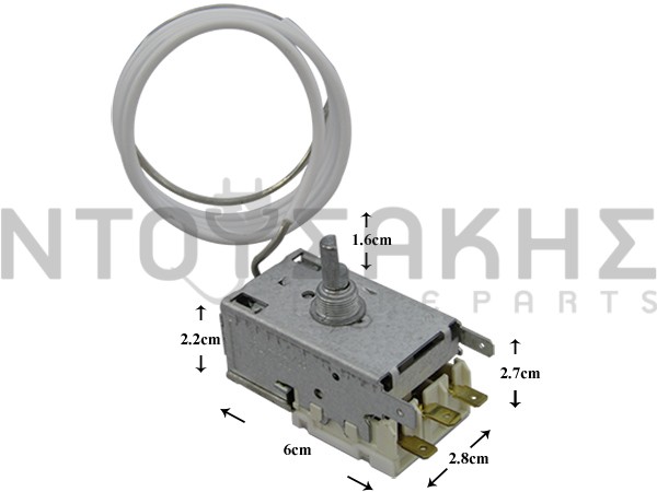 Εικόνα 1 για ΘΕΡΜΟΣΤΑΤHΣ ΨΥΓΕΙΟY RANCO MIELE K59 L2621 3 ΕΠΑΦΩΝ