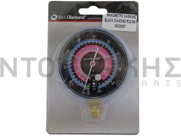 Εικόνα 2 για ΜΑΝΟΜΕΤΡΟ 80ΜΜ R32/R410a BLACK DIAMOND ΧΑΜΗΛΗΣ ΠΙΕΣΗΣ