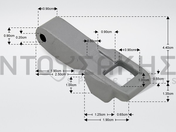 Εικόνα 1 για ΑΓΚΙΣΤΡΟ ΚΛΕΙΣΤΡΟΥ ΠΛΥΝΤΗΡΙΟY LG MFG63099101