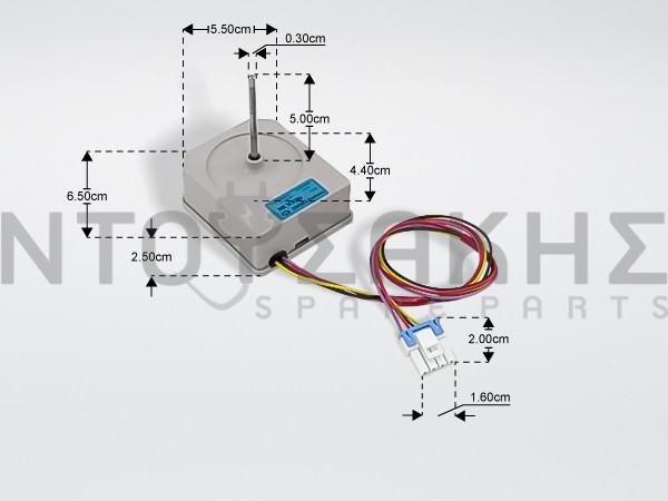 Εικόνα 1 για ΑΝΕΜΙΣΤΗΡΑΣ ΚΑΤΑΨΥΞΗΣ 12V 510mA ΨΥΓΕΙΟΥ LG EAU63103001