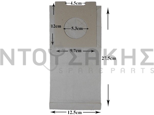 Εικόνα 1 για ΣΑΚΟΥΛΑ ΣΚΟΥΠΑΣ HOOVER S4182- S4174 SET 5 TEM + 2 ΦΙΛΤΡΑ