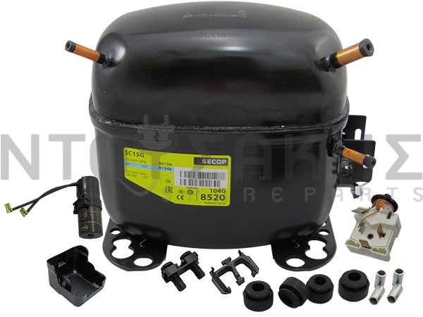 Εικόνα 1 για ΜΟΤΕΡ ΨΥΓΕΙΟΥ SECOP R134 SC15G HLBP 15.28cc ΣΥΝΤΗΡΗΣΗΣ