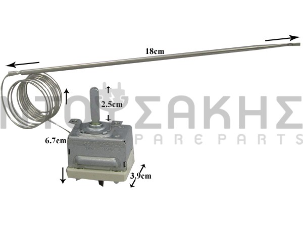 Εικόνα 1 για ΘΕΡΜΟΣΤΑΤHΣ ΚΟΥΖΙΝΑΣ AEG ZANUSSI 320°C 50279654003