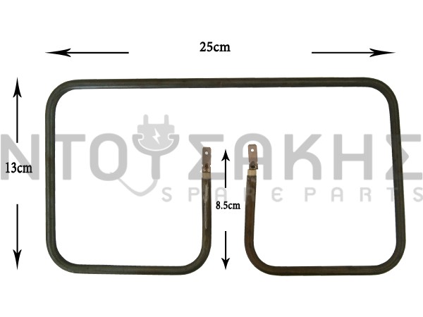 Εικόνα 1 για ΑΝΤΙΣΤΑΣΗ ΤΟΣΤΙΕΡΑΣ PHILIPS 250X130X85  110V 800W