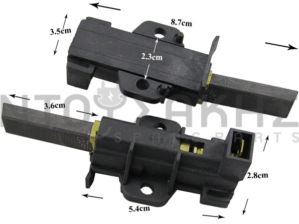 Εικόνα 1 για ΚΑΡΒΟΥΝΑΚΙΑ ΠΛΥΝΤΗΡΙΟΥ BEKO ARCELIK 6.3X12.5X39