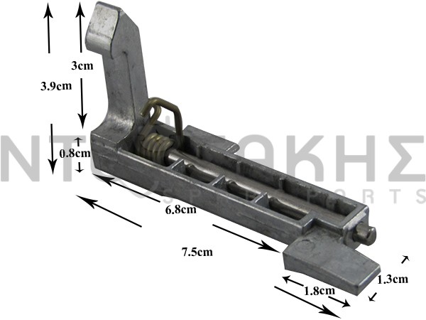 Εικόνα 1 για ΓΑΝΤΖΟΣ ΠΟΡΤΑΣ ΠΛΥΝΤΗΡΙΟΥ BOSCH SIEMENS 623234