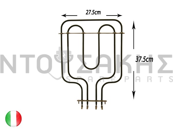Εικόνα 1 για ΑΝΤΙΣΤΑΣΗ ΚΟΥΖΙΝΑΣ ΑΝΩ TEBA GRILL 1500+750W
