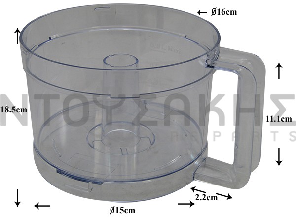 Εικόνα 1 για ΚΑΔΟΣ ΜΙΞΕΡ MOULINEX MASTERCHEF MS-5817775