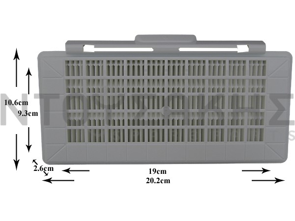 Εικόνα 1 για ΦΙΛΤΡΟ ΣΚΟΥΠΑΣ HEPA BOSCH SIEMENS 17004585