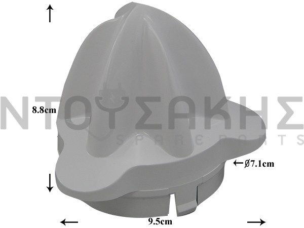 Εικόνα 1 για ΚΩΝΟΣ ΛΕΜΟΝΟΣΤΙΦΤΗ BRAUN BR81256043