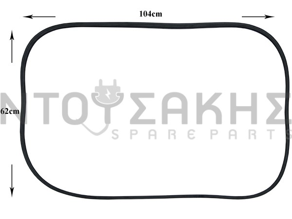 Εικόνα 1 για ΦΛΑΝΤΖΑ ΠΟΡΤΑΣ ΕΠΑΓ.ΦΟΥΡΝΟΥ 3070ΜΜ 25Χ14MM