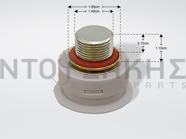 Εικόνα 2 για ΤΑΠΑ ΜΠΟΙΛΕΡ ANTICALC ΠΡΕΣΟΣΙΔΗΡΟΥ DELONGHI STIRELLA 7312871219