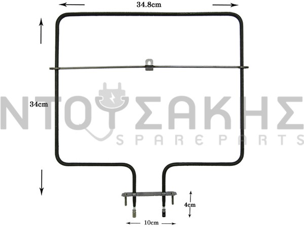 Εικόνα 1 για ΑΝΤΙΣΤΑΣΗ ΚΟΥΖΙΝΑΣ ΑΝΩ AEG ZANUSSI 3570633010 850W 235V