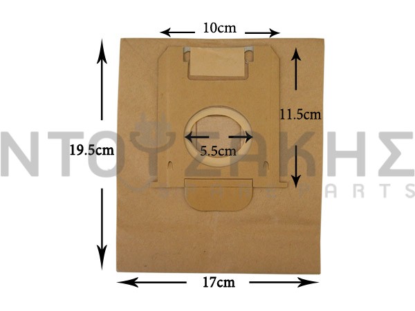 Εικόνα 1 για ΣΑΚΟΥΛΑ ΣΚΟΥΠΑΣ ELECTROLUX CLARIO SET 5 ΤΕΜ + 2 ΦΙΛΤΡΑ