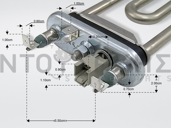 Εικόνα 2 για ΑΝΤΙΣΤΑΣΗ ΠΛΥΝΤΗΡΙΟΥ ZANUSSI 1950W 1326730403