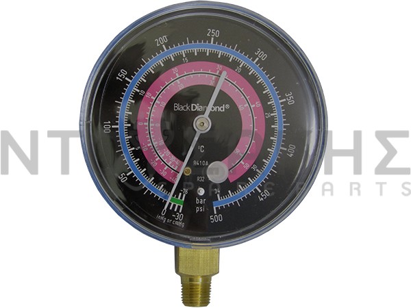Εικόνα 1 για ΜΑΝΟΜΕΤΡΟ 80ΜΜ R32/R410a BLACK DIAMOND ΧΑΜΗΛΗΣ ΠΙΕΣΗΣ