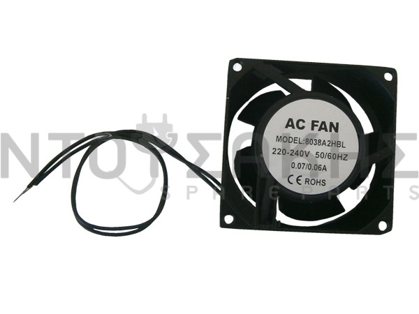 Εικόνα 1 για ΑΝΕΜΙΣΤΗΡAΣ ΨΥΓΕΙΟY 80X80X38.5MM