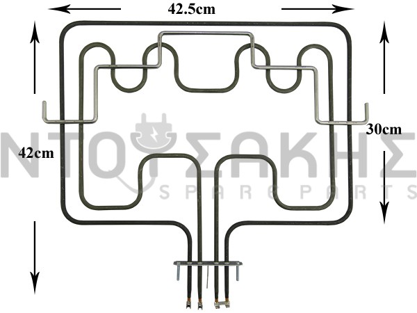 Εικόνα 1 για ΑΝΤΙΣΤΑΣΗ ΚΟΥΖΙΝΑΣ ΑΝΩ AEG ZANUSSI ELECTROLUX 1000+2100W 3878253511