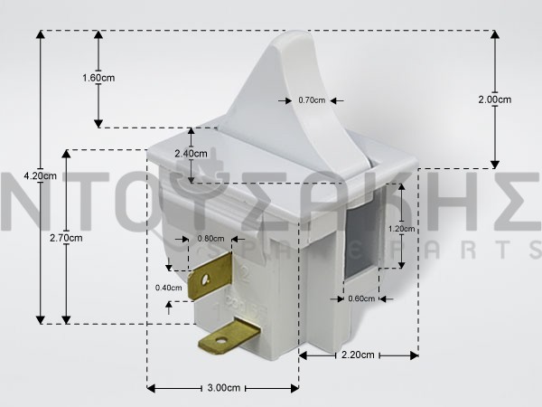 Εικόνα 1 για ΔΙΑΚΟΠΤΗΣ ΨΥΓΕΙΟ ARCELIC-BEKO 2 ΕΠΑΦΩΝ 4094880285