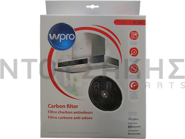Εικόνα 1 για ΦΙΛΤΡΟ ΑΠΟΡΡΟΦΗΤΗΡΑ ΑΝΘΡΑΚΑ WHIRLPOOL 484000008647