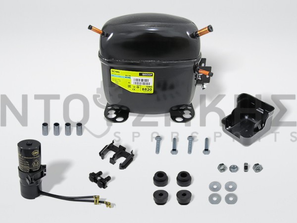 Εικόνα 1 για ΜΟΤΕΡ ΨΥΓΕΙΟY SECOP R134 1/2HP SC18G HLBP 17,69cc