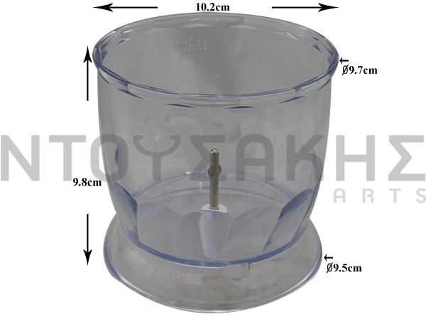 Εικόνα 1 για ΚΑΔΟΣ ΠΛΑΣΤΙΚΟΣ ΜΙΞΕΡ BRAUN ΜΙΚΡΟΣ BR67050145