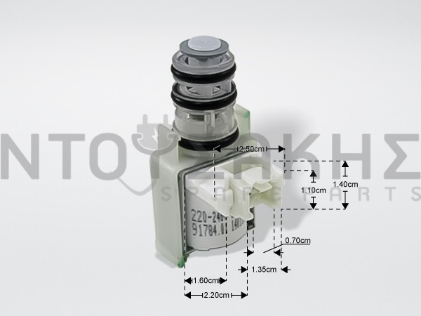 Εικόνα 2 για ΒΑΛΒΙΔΑ ΠΛ.ΠΙΑΤΩΝ SIEMENS BOSCH 00611916