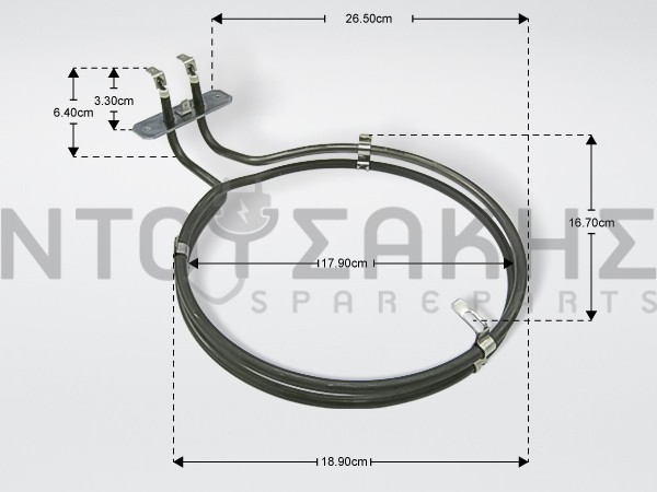 Εικόνα 1 για ΑΝΤΙΣΤΑΣΗ ΚΟΥΖΙΝΑΣ MIELE 2500W 230V