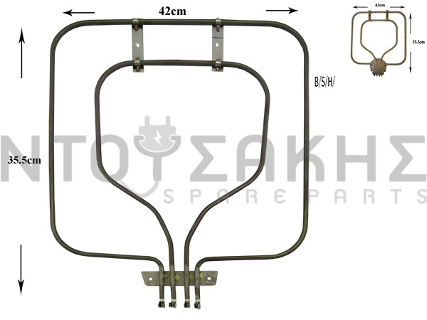 Εικόνα 1 για ΑΝΤΙΣΤΑΣΗ ΚΟΥΖΙΝΑΣ Κ.Μ. SIEMENS BOSCH 219325 1300W