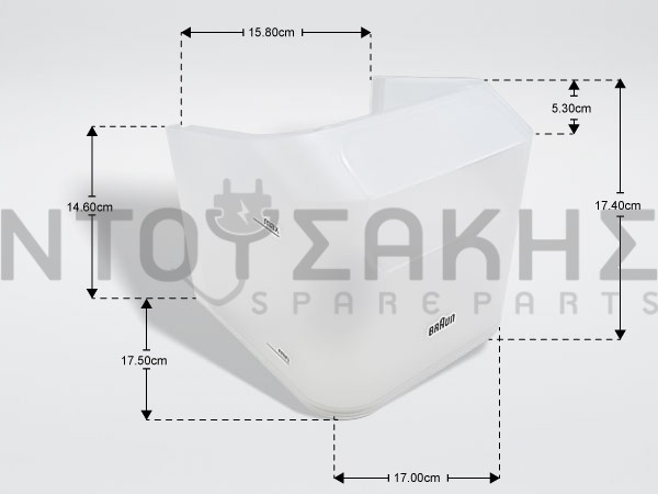 Εικόνα 1 για ΔΟΧΕΙΟ ΝΕΡΟΥ ΠΡΕΣ/ΡΟΥ DELONGHI 7312880579