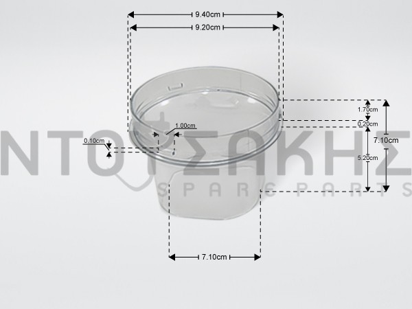 Εικόνα 2 για ΥΠΟΔΟΧΗ ΦΙΛΤΡΟΥ ΝΕΡΟΥ ΨΥΓΕΙΟΥ ARISTON C00506012
