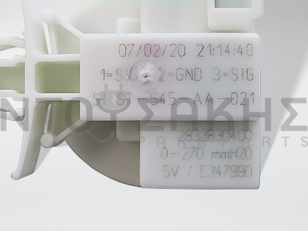 Εικόνα 1 για ΠΡΕΣΟΣΤΑΤΗΣ ΠΛΥΝΤΗΡΙΟΥ BEKO 2833830500