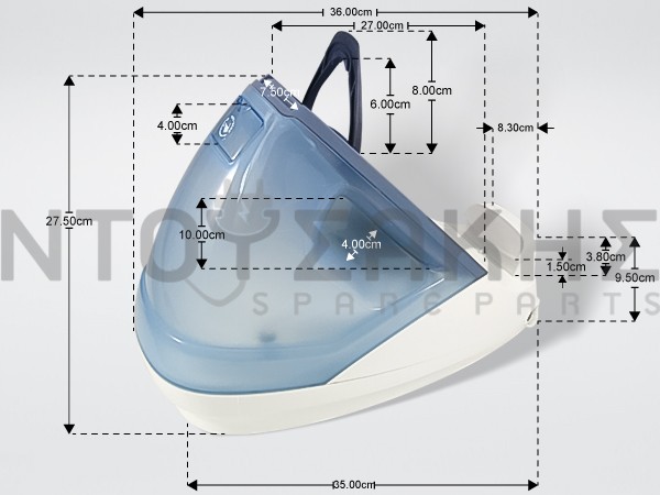 Εικόνα 1 για ΔΟXΕΙΟ ΝΕΡΟΥ ΠΡΕΣΟΣΙΔΗΡΟΥ TEFAL CS-00143370