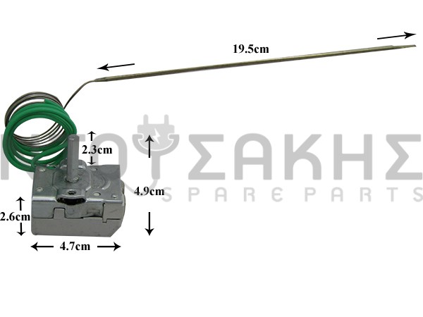 Εικόνα 1 για ΘΕΡΜΟΣΤΑΤΗΣ ΚΟΥΖΙΝΑΣ CANDY 2 ΕΠΑΦΩΝ 270C 42833529