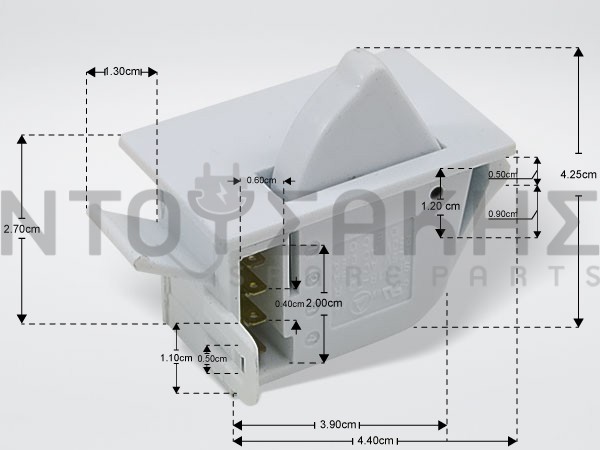 Εικόνα 2 για ΔΚΙΑΚΟΠΤΗΣ ΨΥΓΕΙΟΥ 4  ΕΠΑΦΩΝ SIEMENS BOSCH 00611397