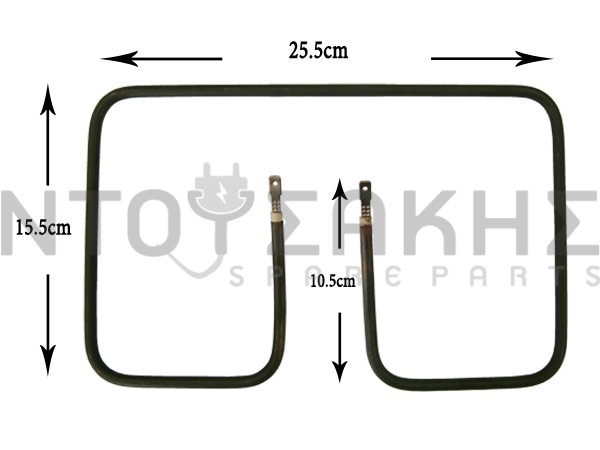 Εικόνα 1 για ΑΝΤΙΣΤΑΣΗ ΤΟΣΤΙΕΡΑΣ HOBBY 250X155 110V 900W