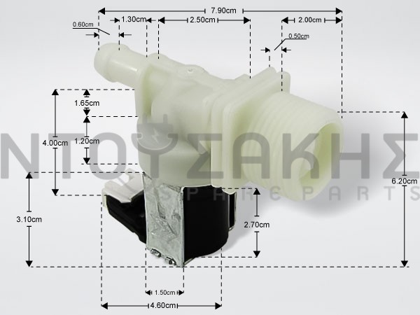 Εικόνα 1 για ΒΑΛΒΙΔΑ ΠΛΥΝΤΗΡΙΟY WHIPLROOL ΜΟΝΗ 480140102032